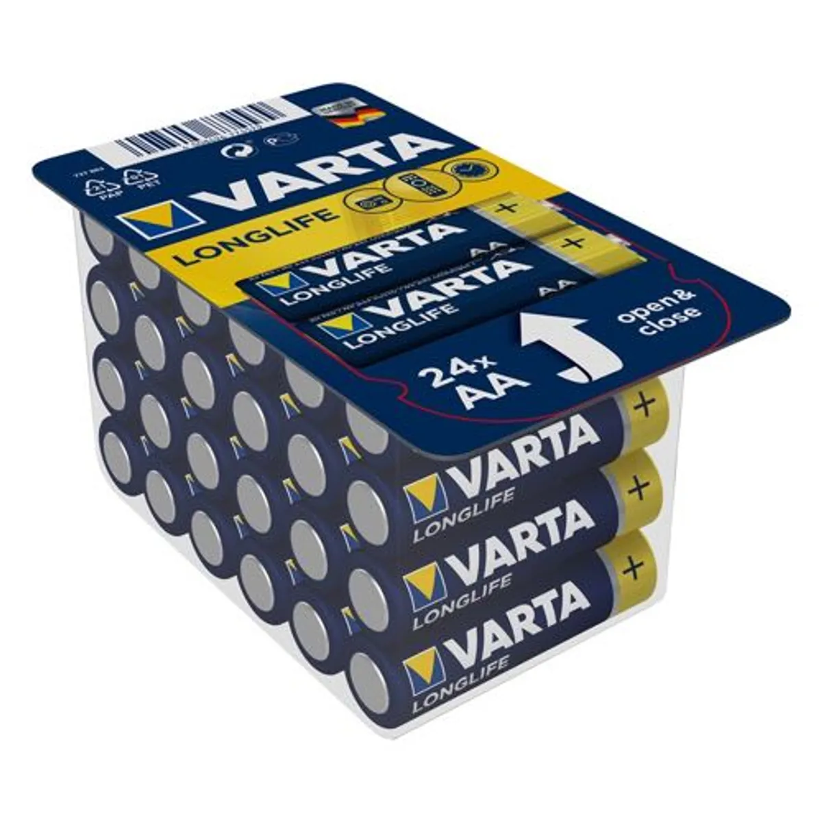 Varta - AA - 24 stk - Alkaline Longlife (1.5V)