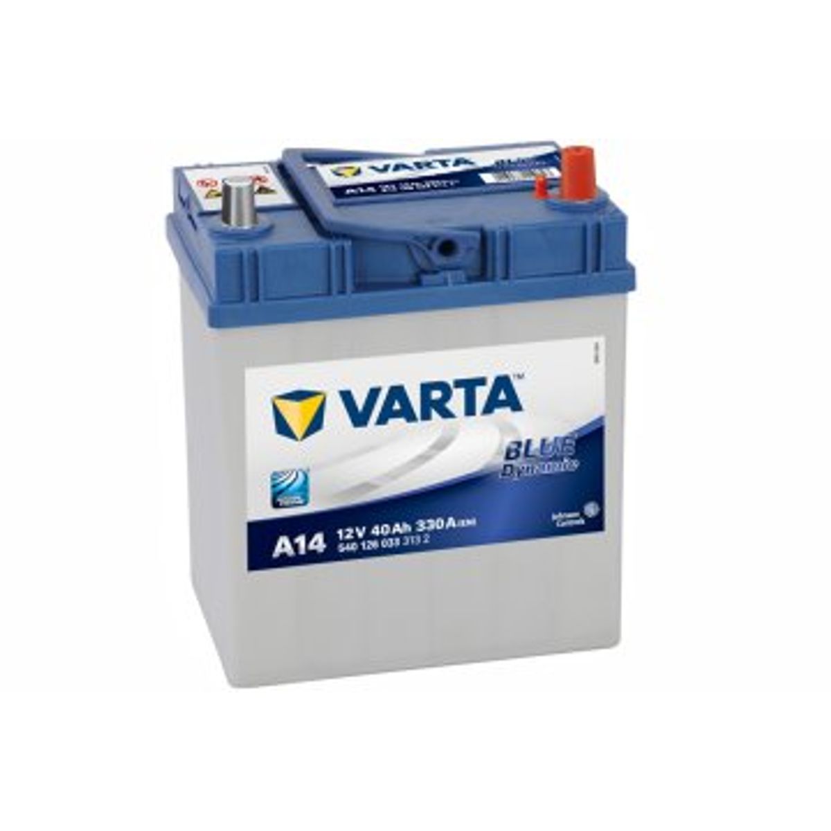 VARTA Batteri 40Amp.