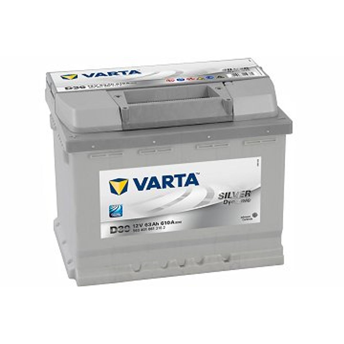 VARTA Batteri 63Amp.