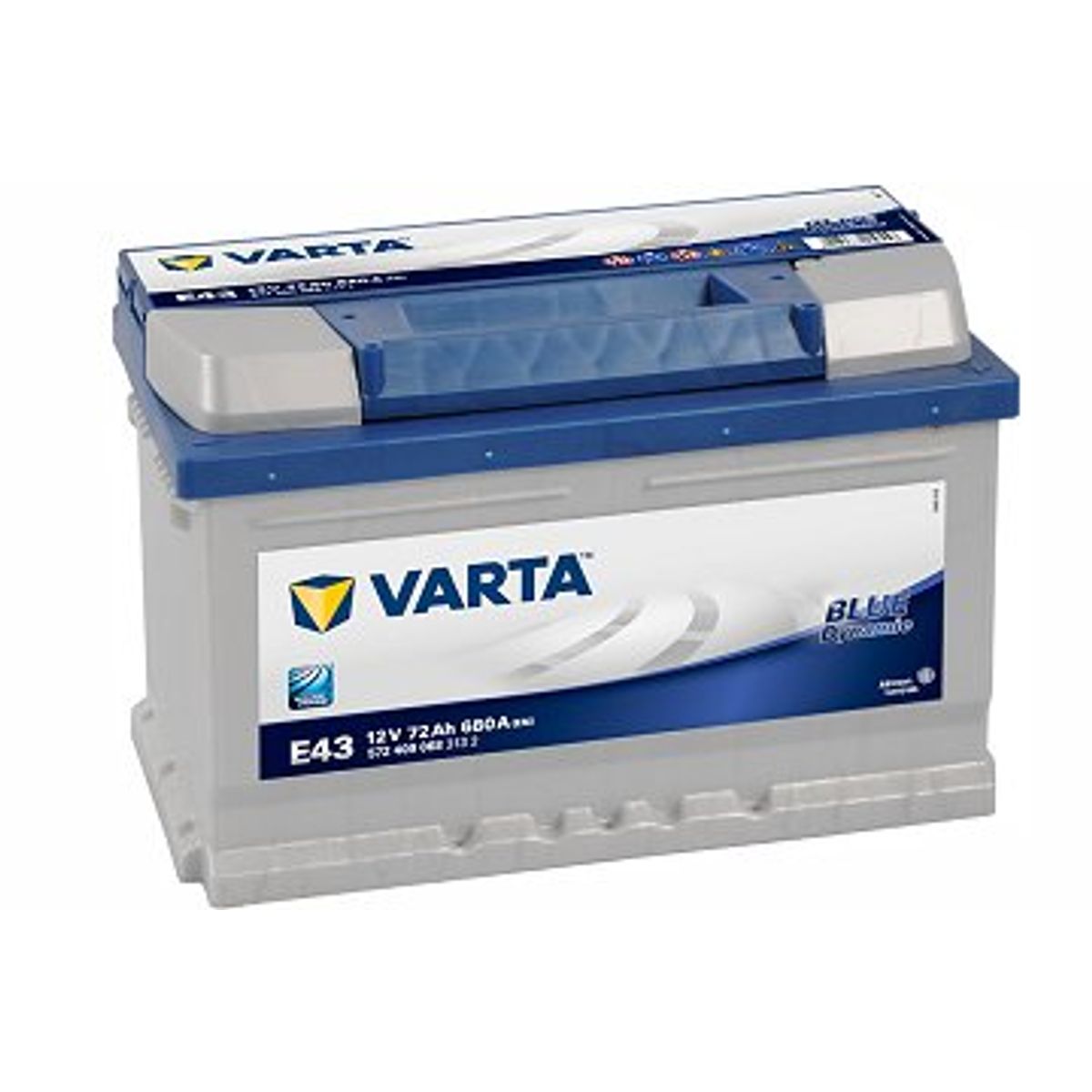 VARTA Batteri 72Amp.