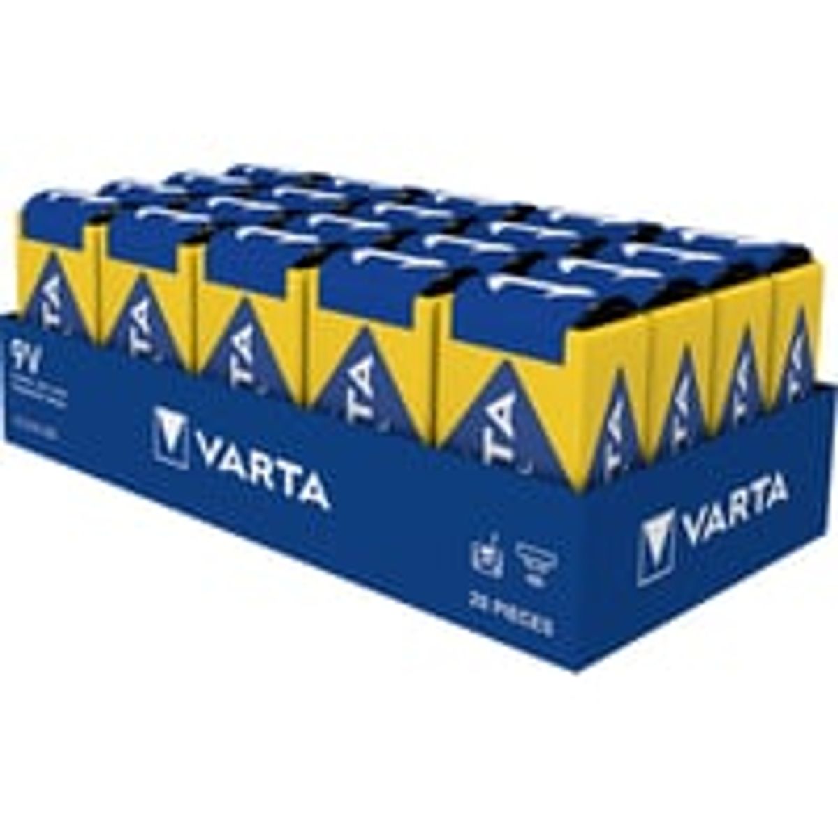 Varta batteri Industrial 9V 20-pak