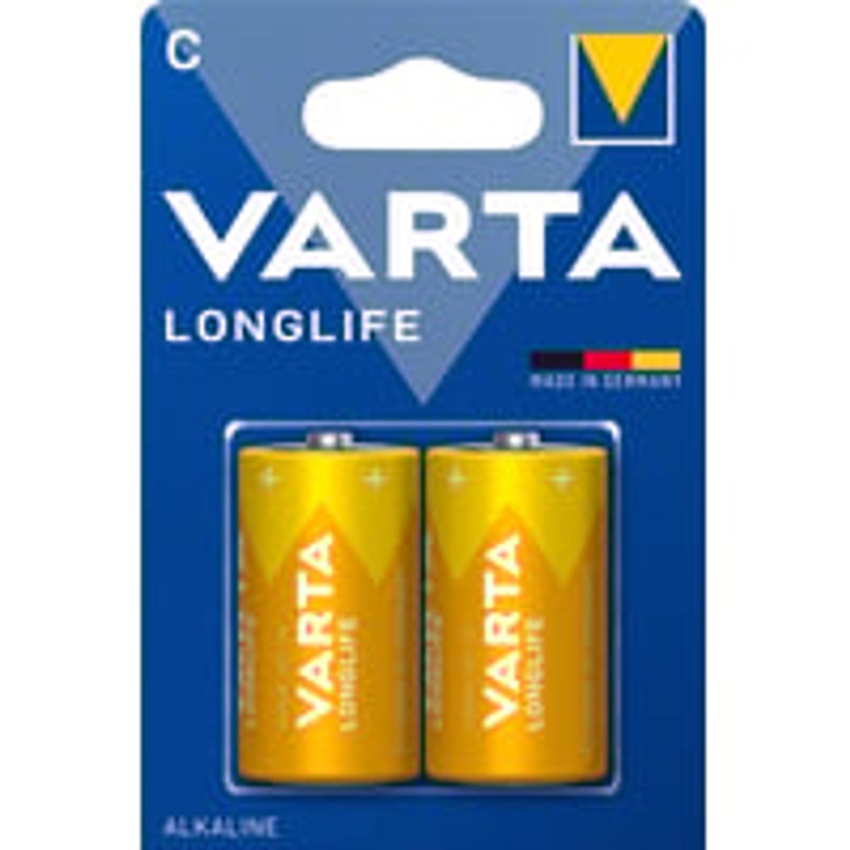 Varta Batteri Longlife C 2 stk