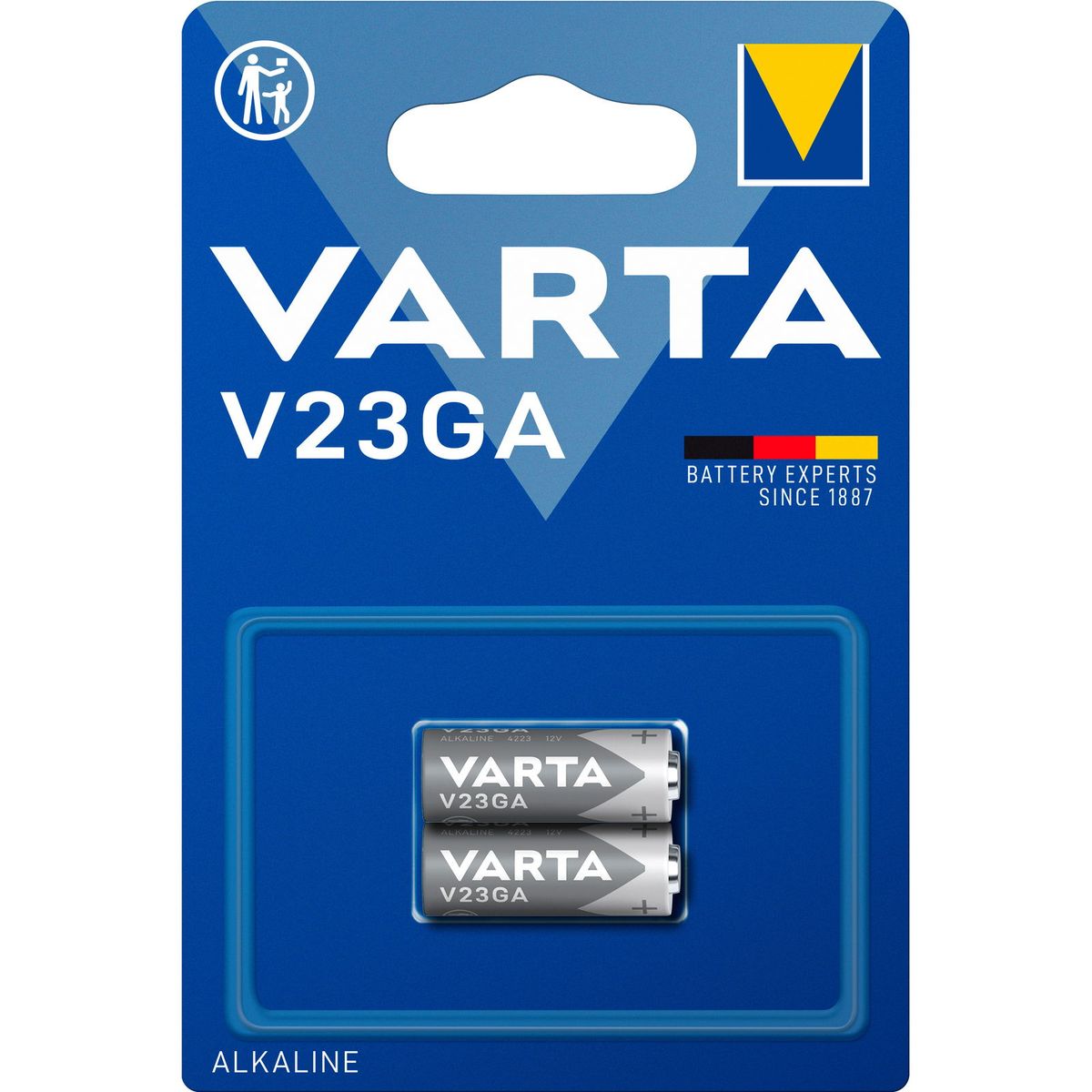 VARTA batteri V23GA/IEC: 3LR50 12 v 2 stk