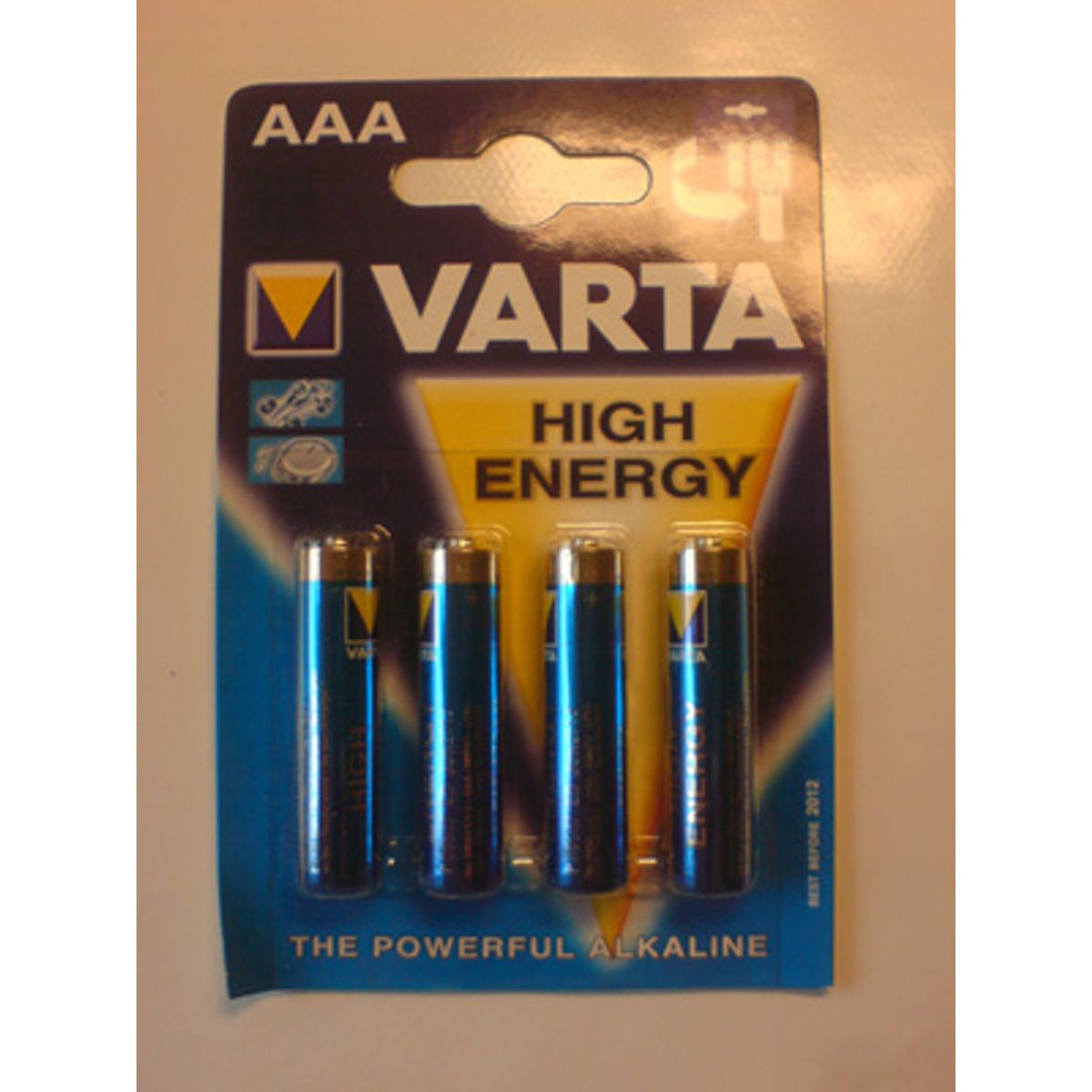 VARTA Batteripakke 4 stk. Varta AAA