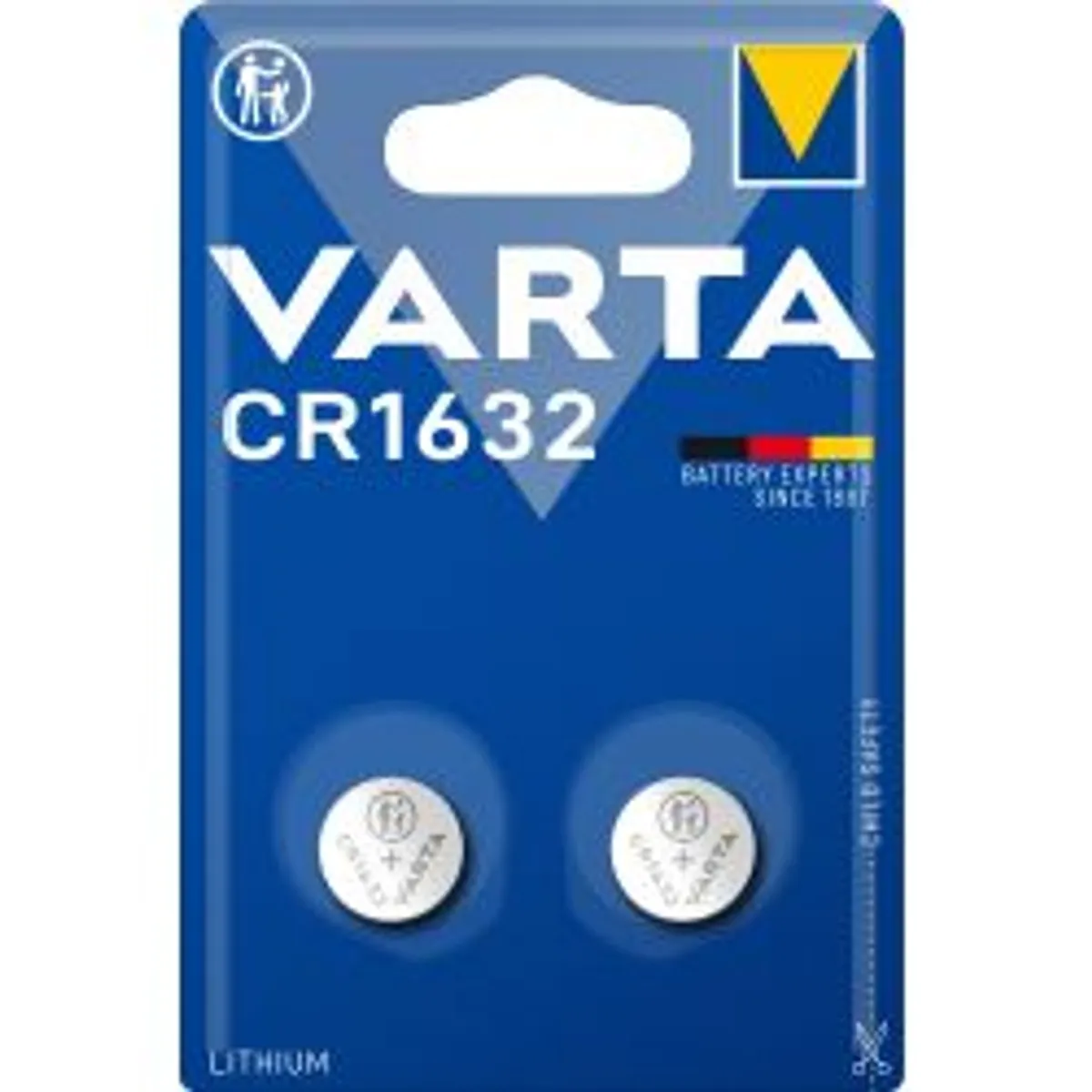 Varta Cr1632 Lithium Coin 2 Pack (b) - Batteri