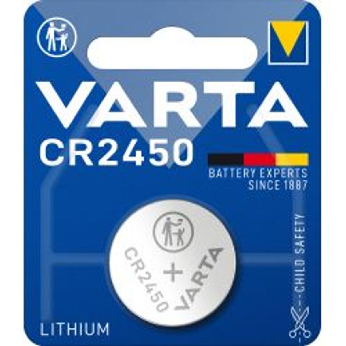 Varta Cr2450 Lithium Coin 1 Pack (b) - Batteri