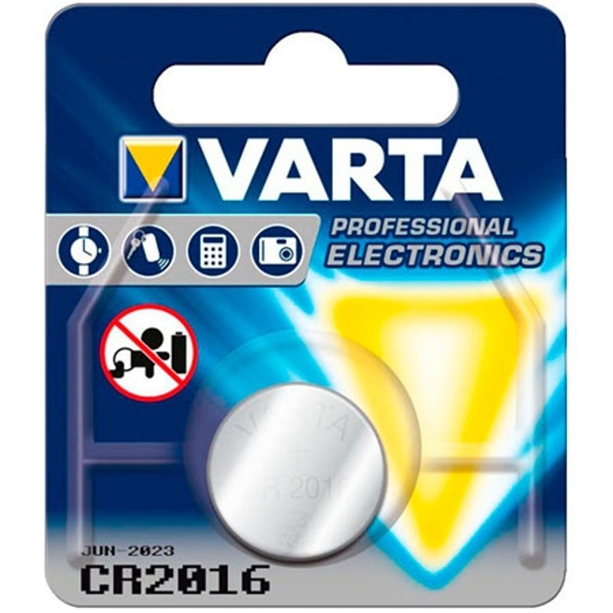 Varta Lithium Batteri CR2016 3V