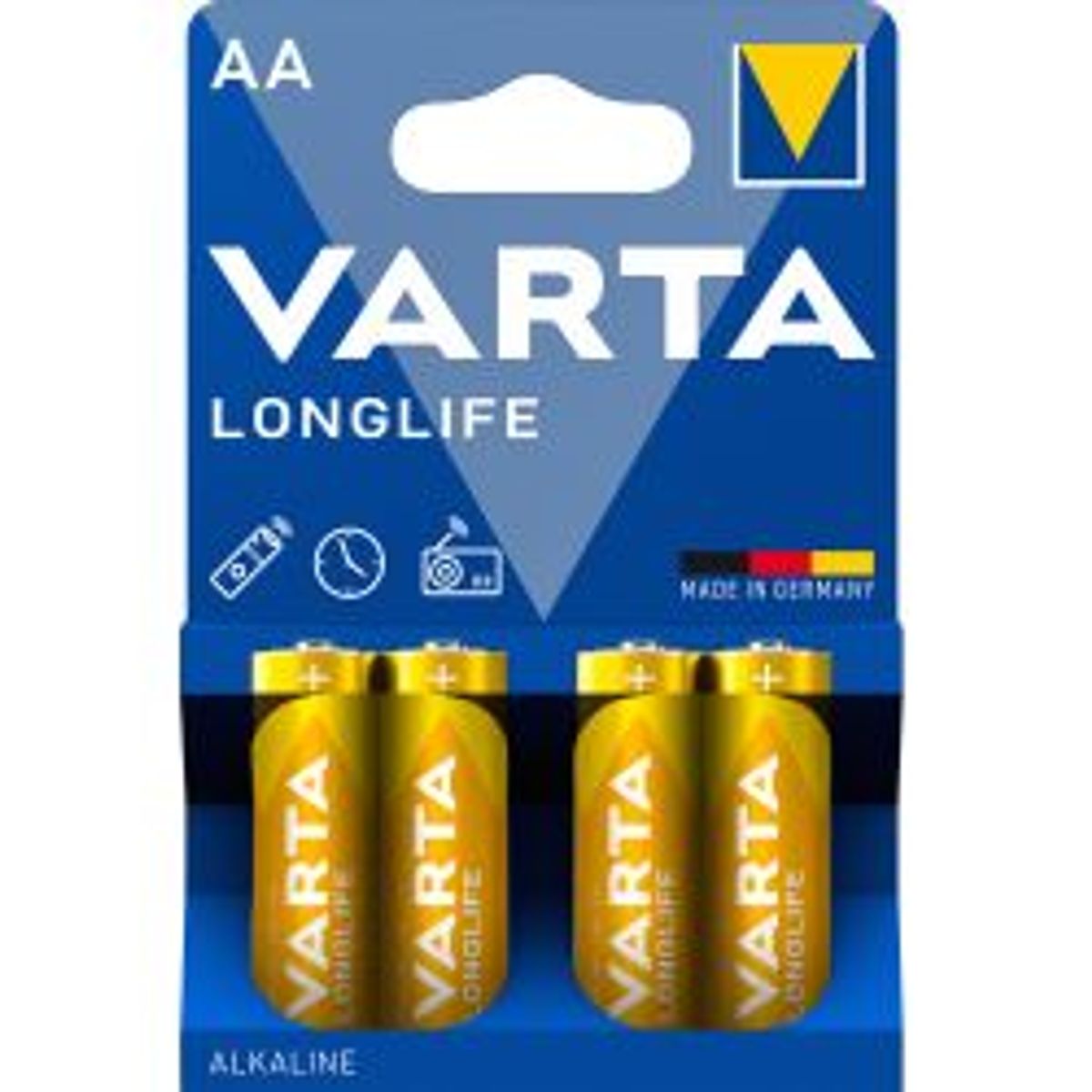 Varta Longlife Aa 4 Pack (b) - Batteri