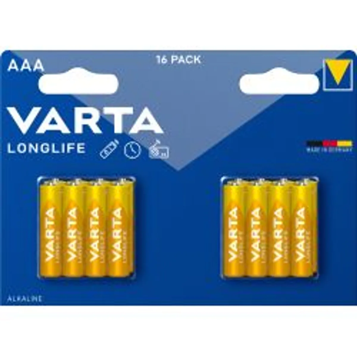 Varta Longlife Aaa 16 Pack (ch) - Batteri