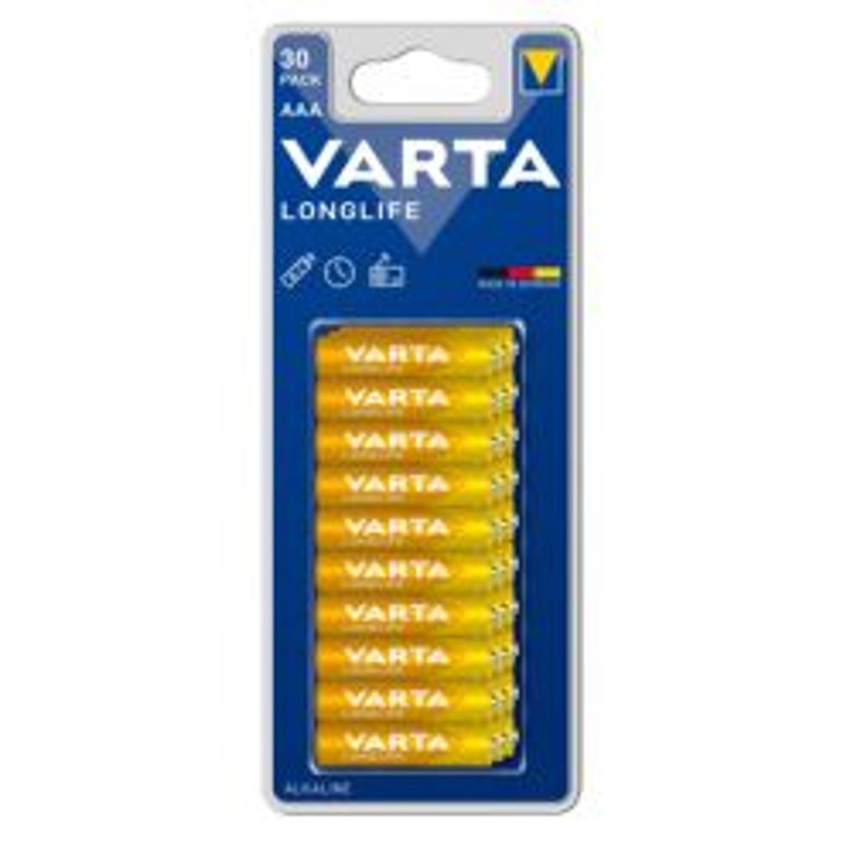 Varta Longlife Aaa Blister 30-pack - Batteri