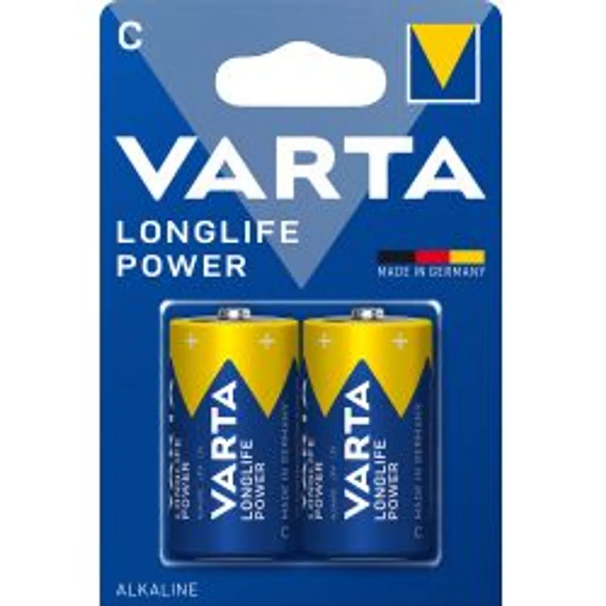 Varta Longlife Power C 2 Pack (b) - Batteri