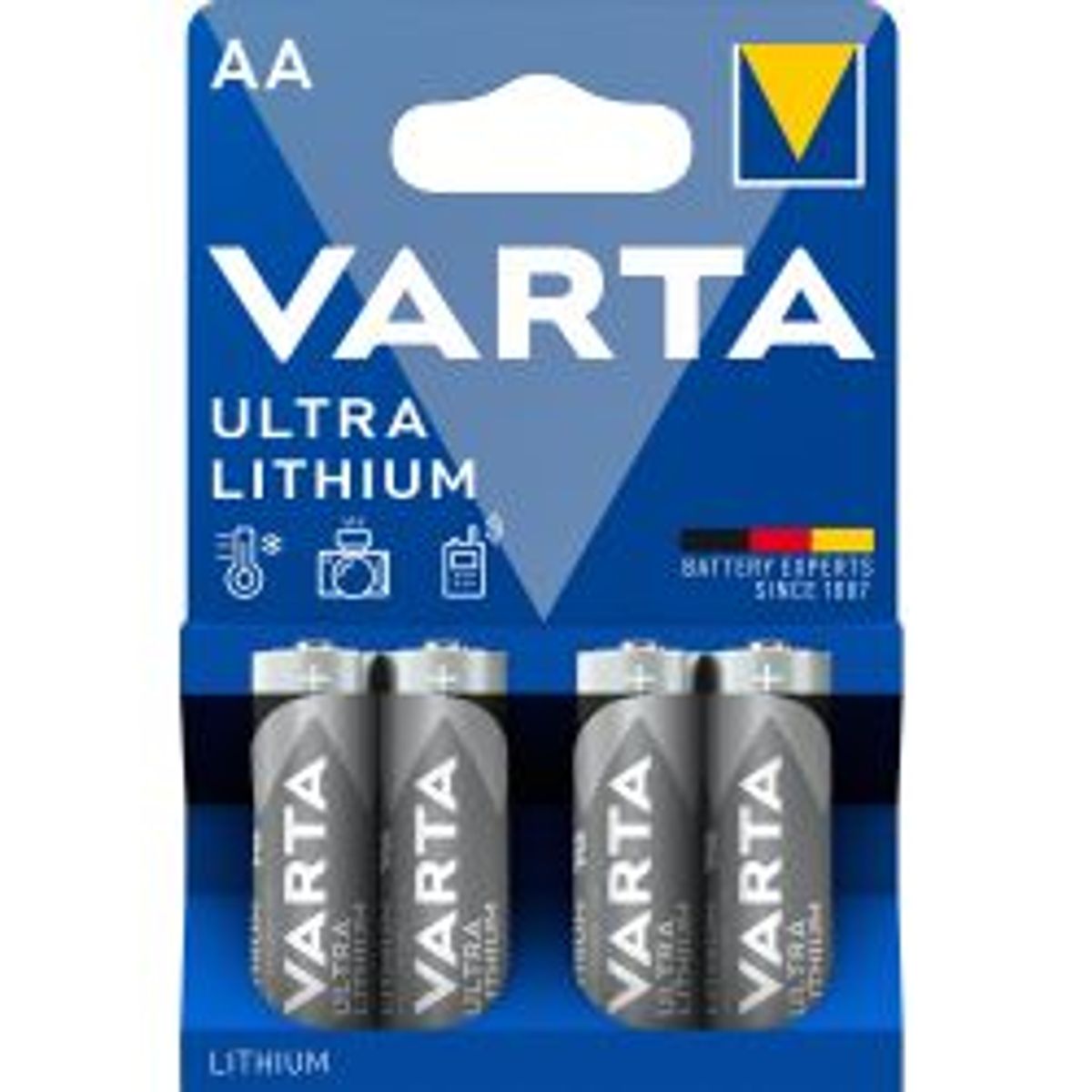 Varta Professional Lithium Aa 4 Pack (b) - Batteri