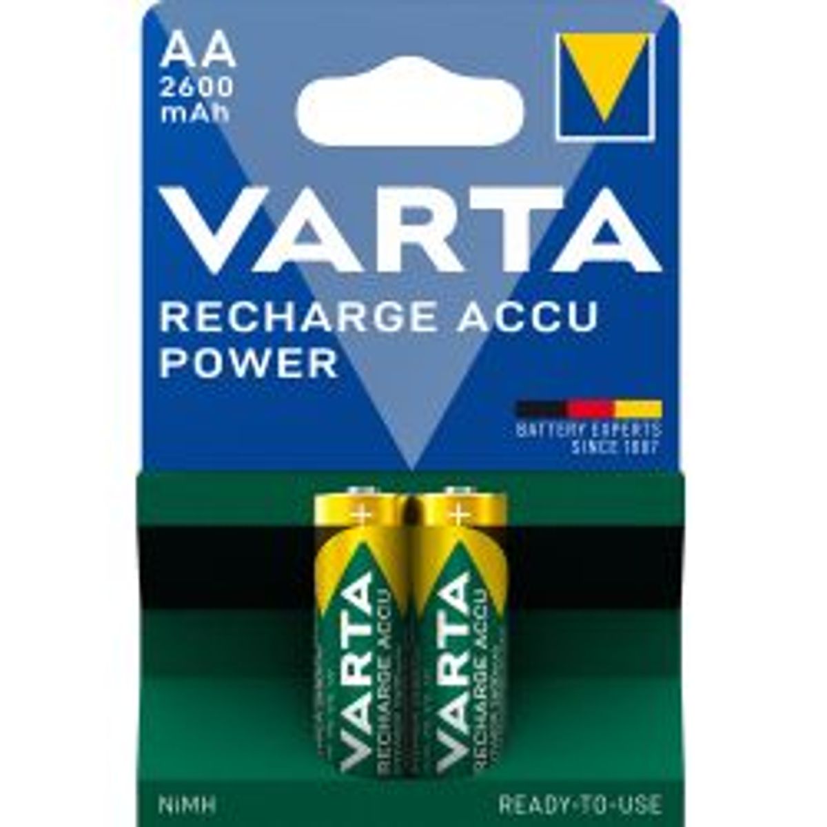 Varta Recharge Charge Accu Power Aa 2600mah 2 Pack - Batteri