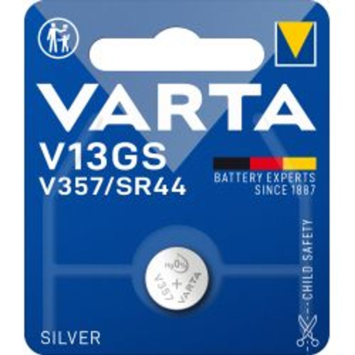 Varta V13gs/v357/srf44 Silver Coin 1 Pack - Batteri