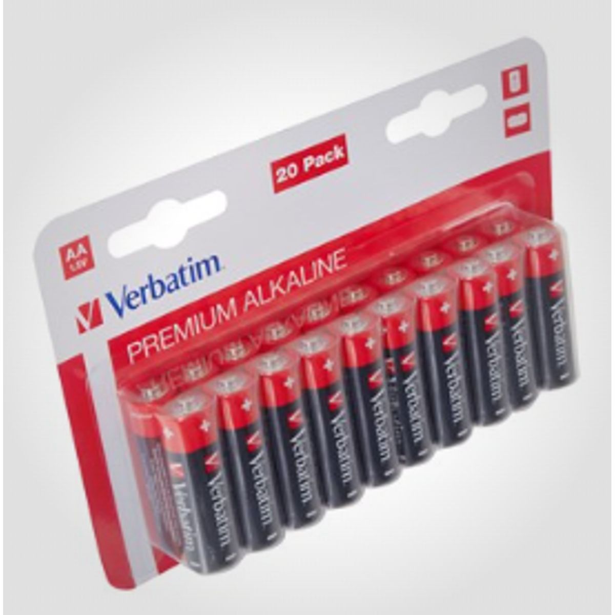 Verbatim Alkaline AA batterier (20 stk)