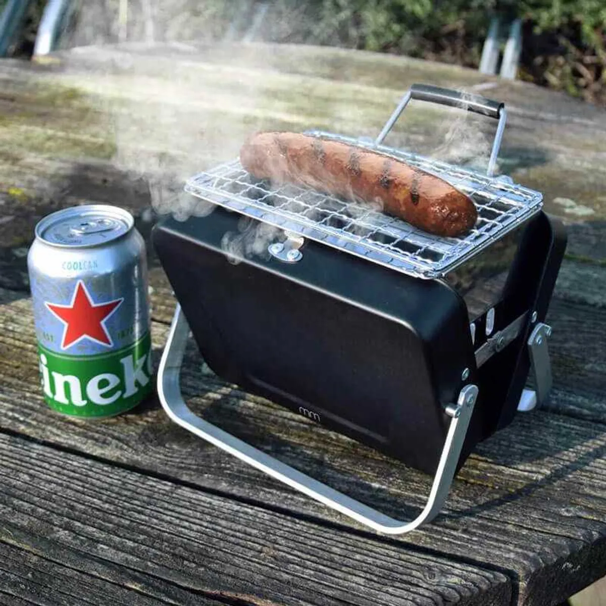 Verdens mindste grill - transportabel