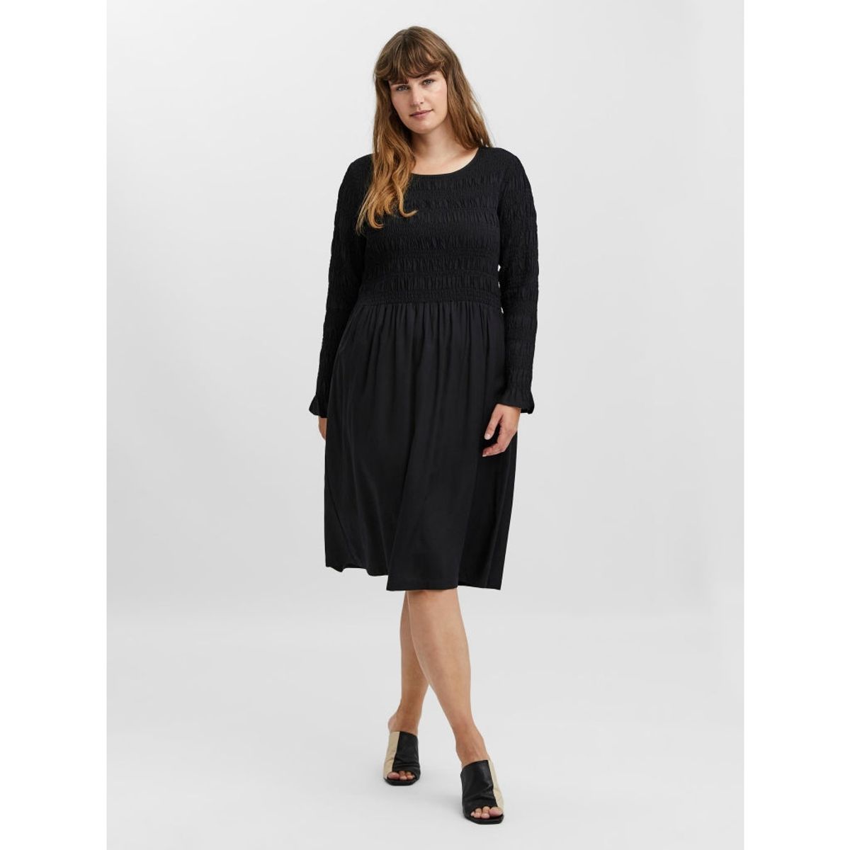 Vero Moda curve dame kjole VMTERRY - Black