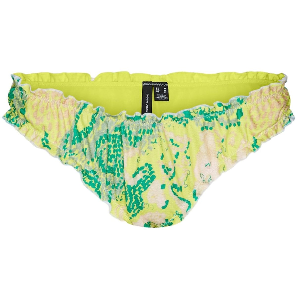 Vero Moda dame bikinitrusser VMNATTI - Limeade Sine