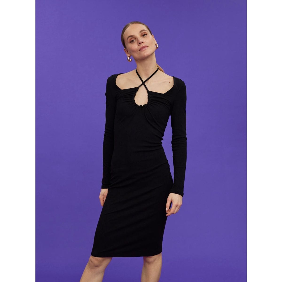 Vero Moda dame kjole VMALASKA - Black