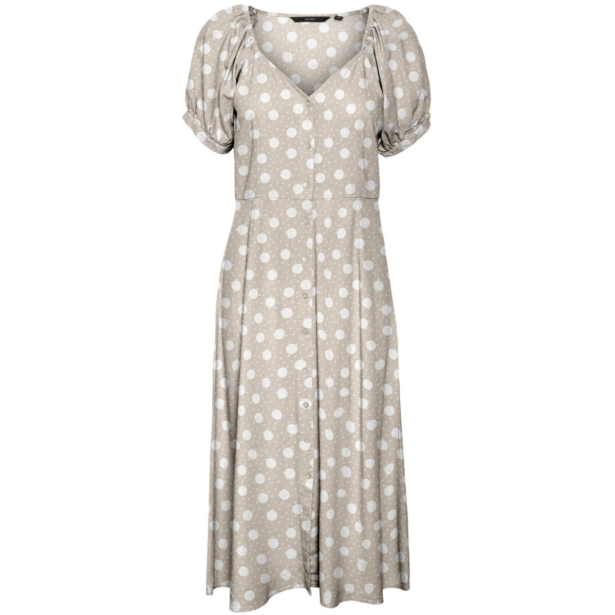 Vero Moda dame kjole VMJESMILO - Silver Lining Snow White Dots