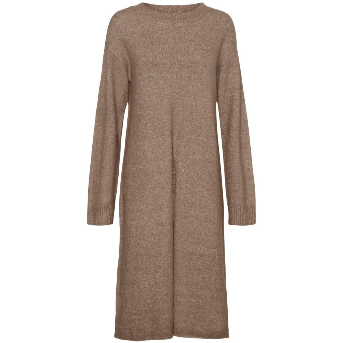 VERO MODA dame kjole VMPHILLIS - Brown Lentil MELANGE