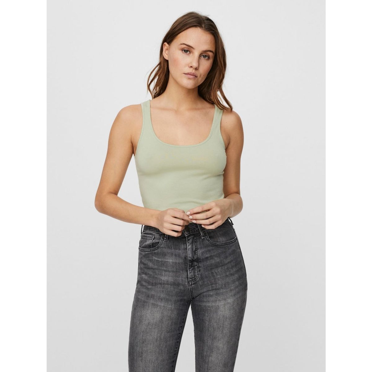 Vero Moda dame tanktop VMMAXI - Desert sage