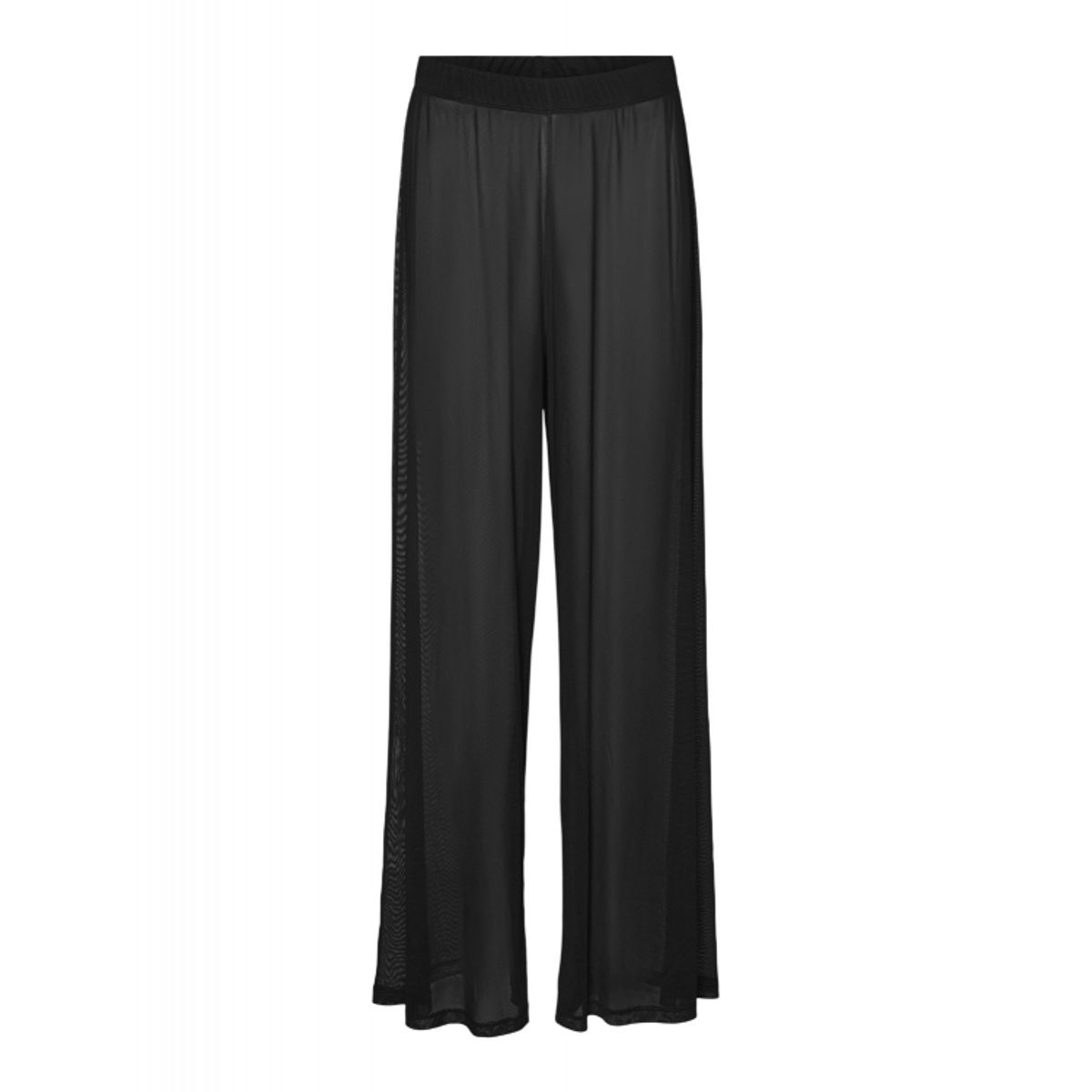 Vero Moda VMFAY loose fit beach pants i sort til kvinder