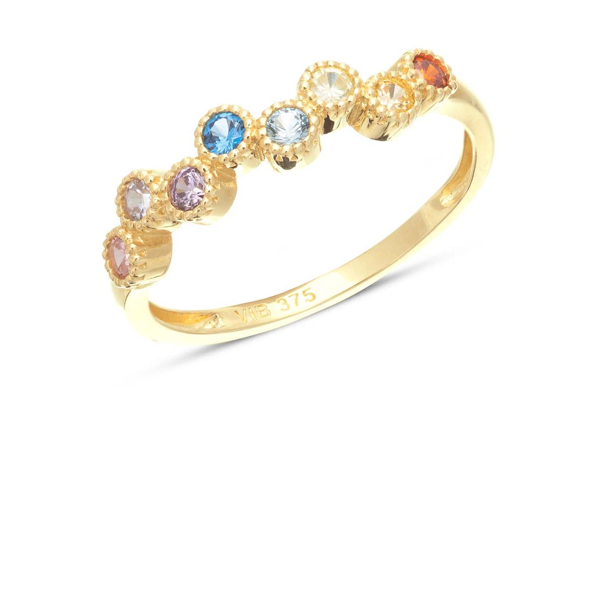 Vibholm Guld - Rainbow ring ST46556