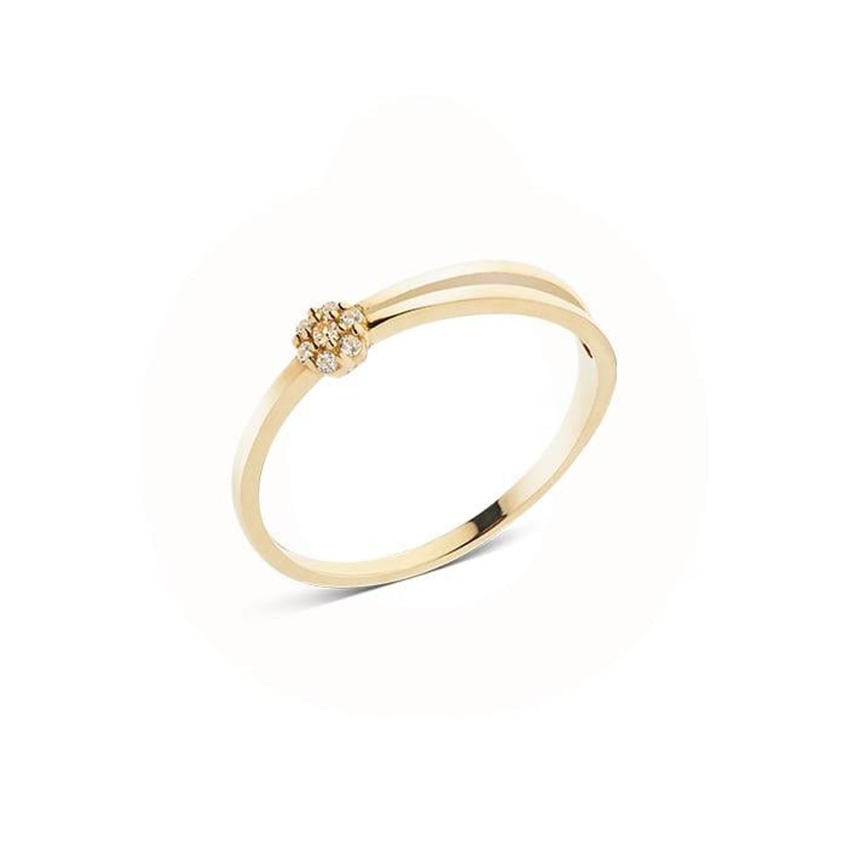 Vibholm Guld - Ring med zirkonia 9 kt. KR1155