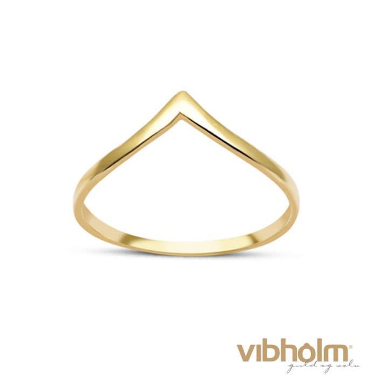 Vibholm Guld - V-ring OZ-R169