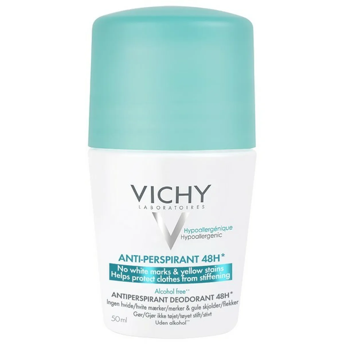 Vichy - Anti-Trace Antiperspirant Deodorant Roll On 48H - 50 ml