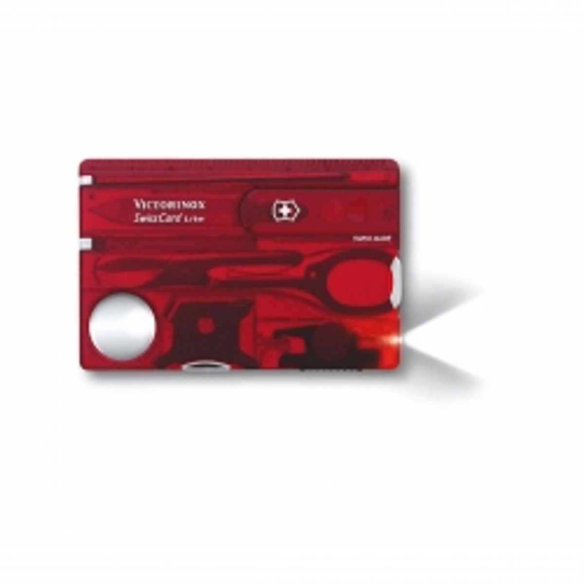 Victorinox Swisscard Lite Red Translucent - Multitool