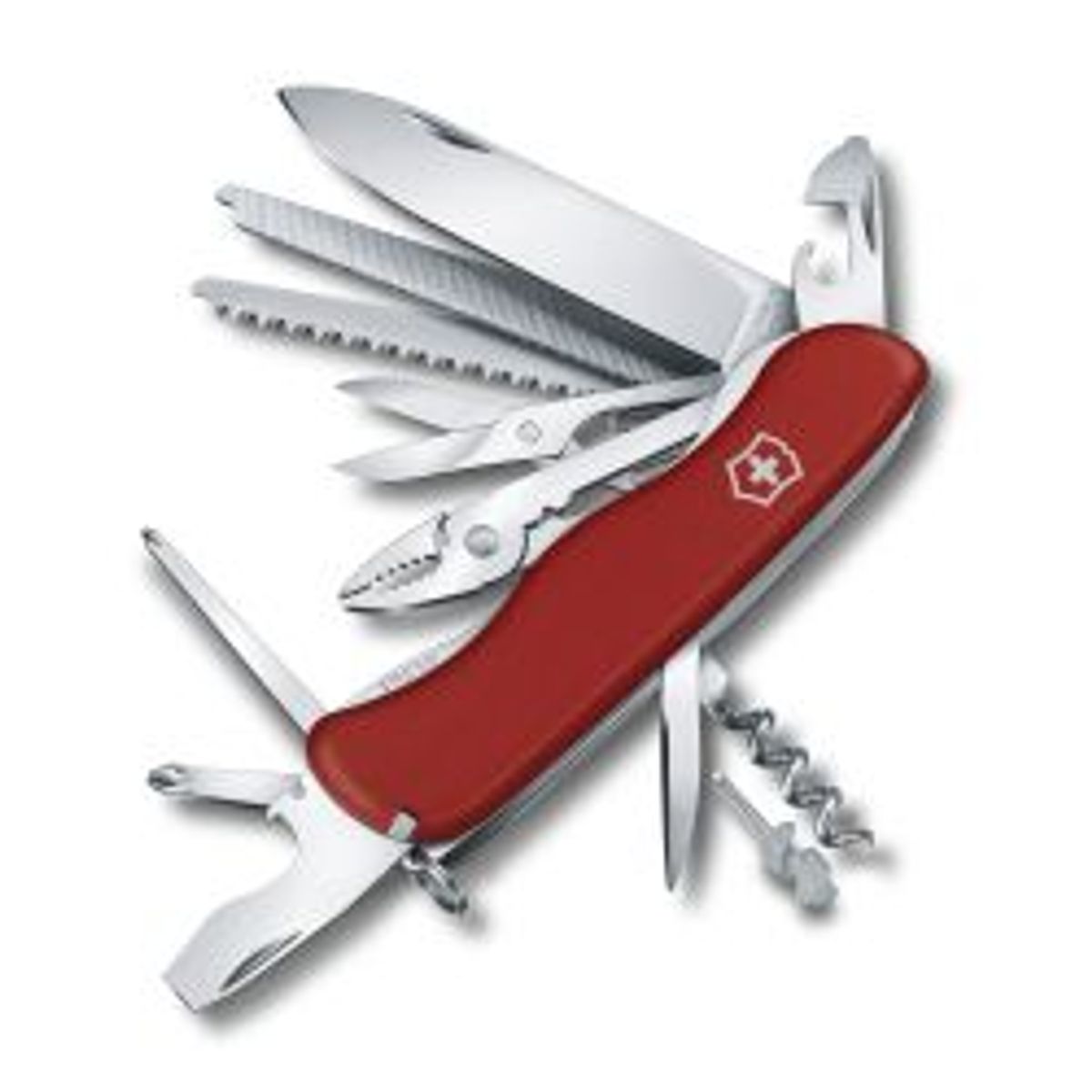 Victorinox Work Champ, 111 Mm, Red - Kniv