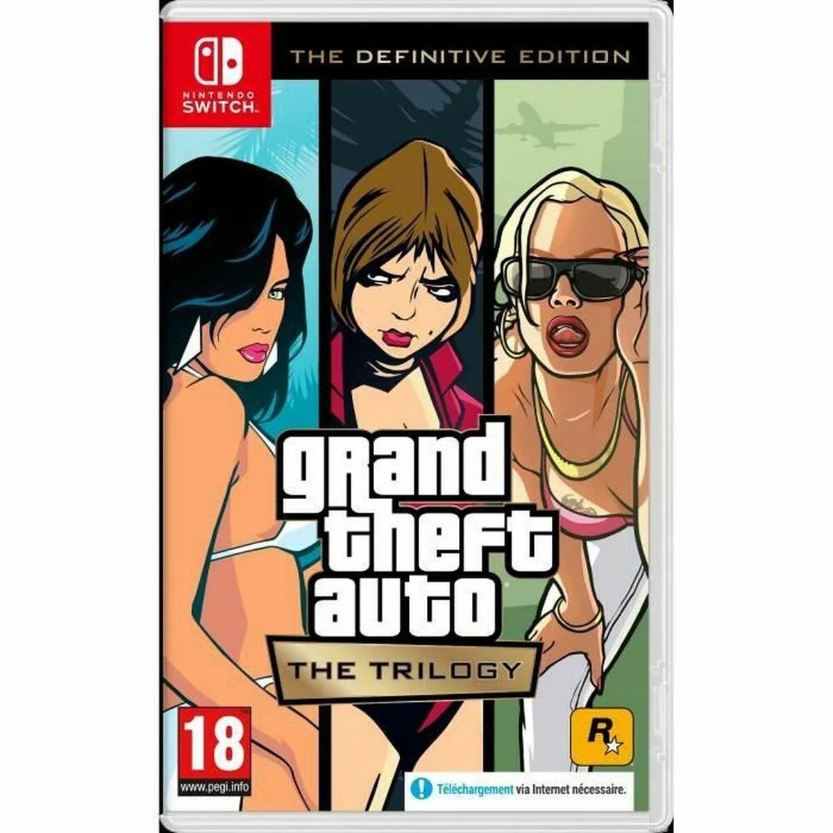 Videospil til Switch Nintendo Grand Theft Auto: The Trilogy