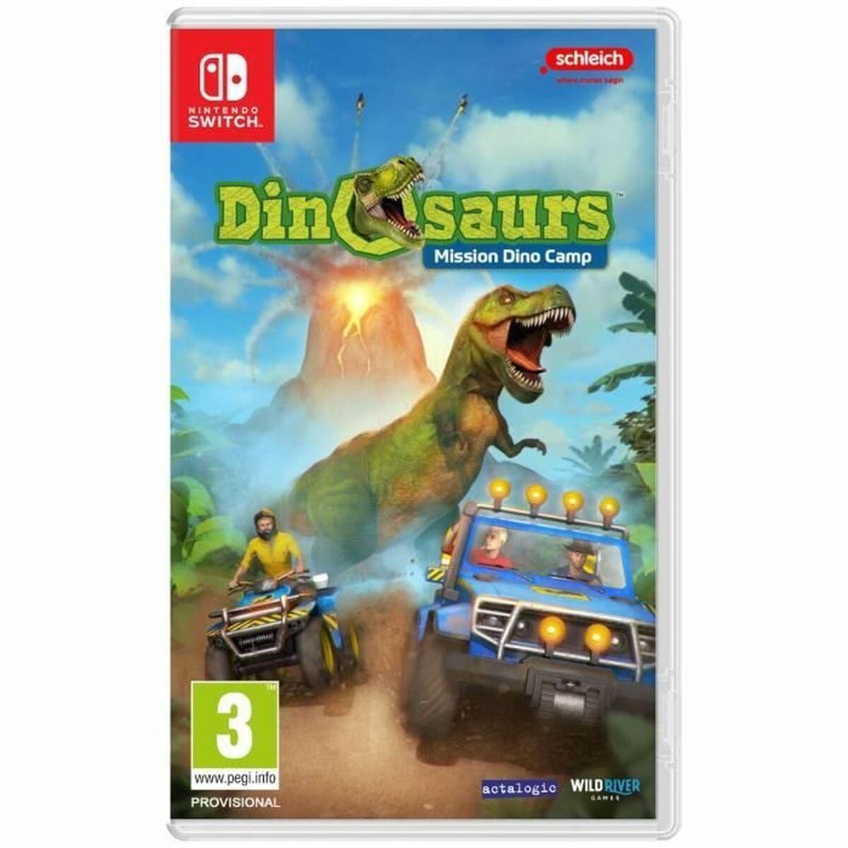 Videospil til Switch Schleich Dinosaurs: Mission Dino Camp (EN)