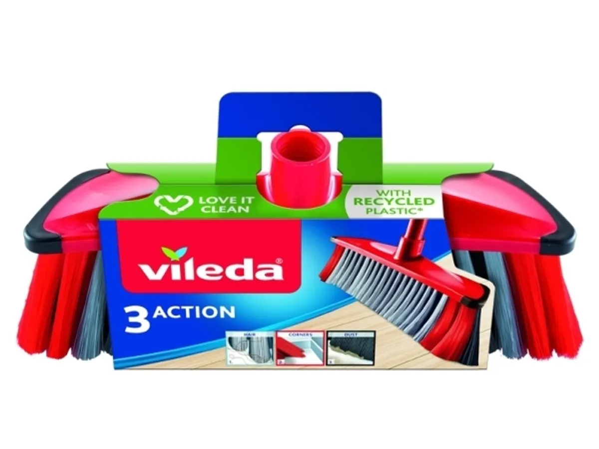 Vileda Broom For Floor Without Handle 3In1