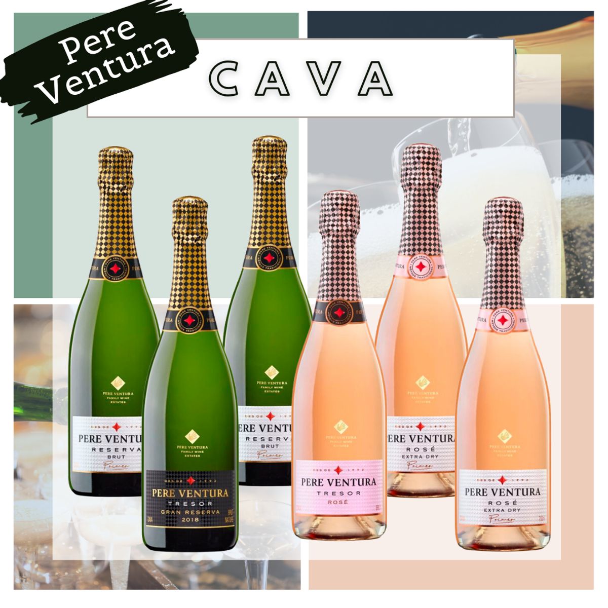 Vin smagekasse - Cava fra Pere Ventura