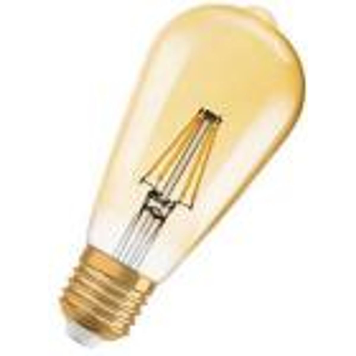 Vintage Led Edison 7w (54w) Guld Dim