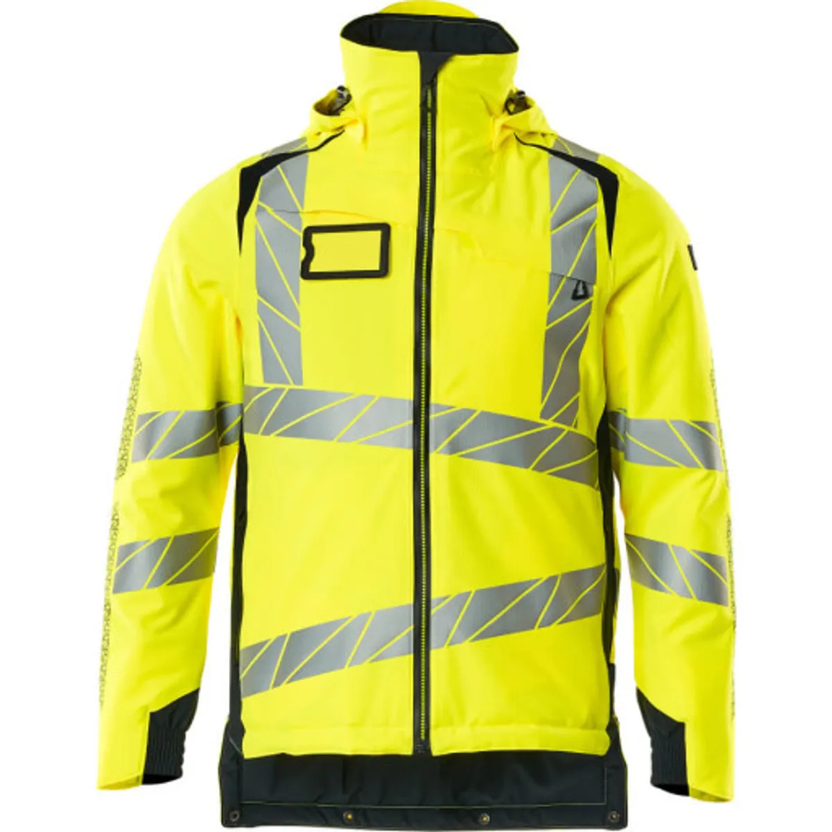 VINTERJAKKE,5XL,HI-VIS GUL/MØR