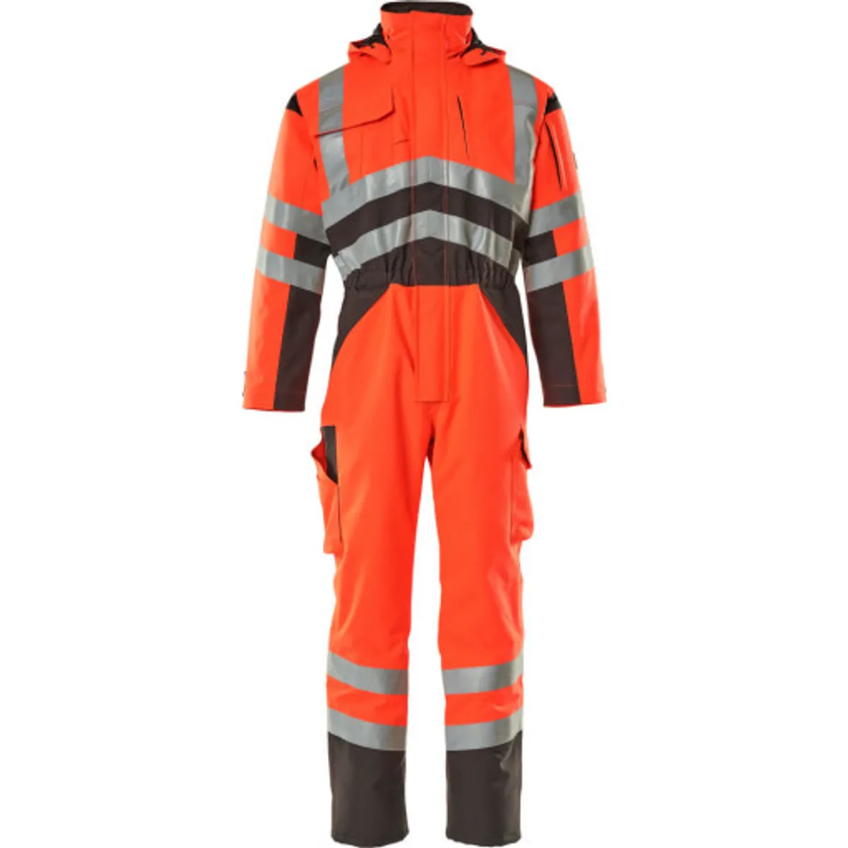 VINTERKEDELDRAGT,2XL,HI-VIS RØ