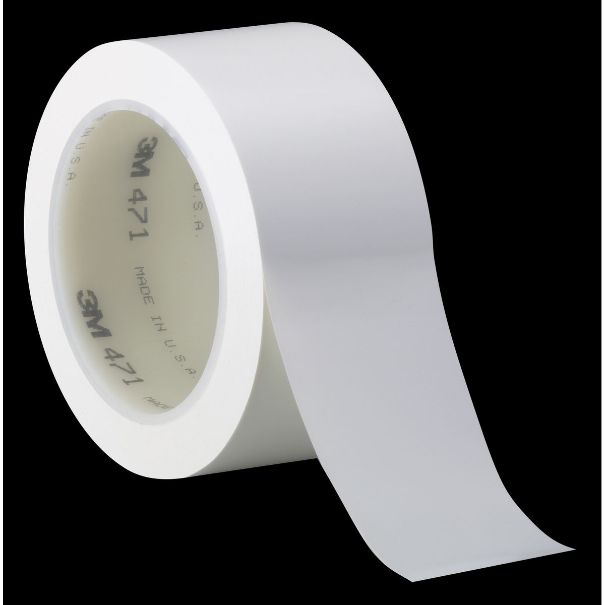 Vinyltape 471 hvid 50mm