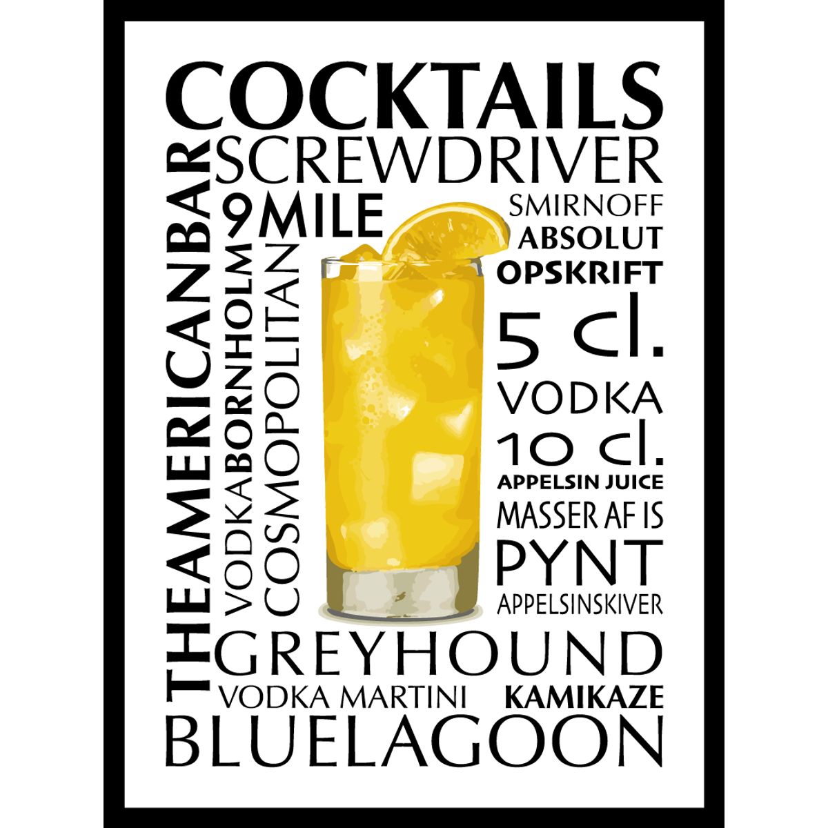 Vodka plakat