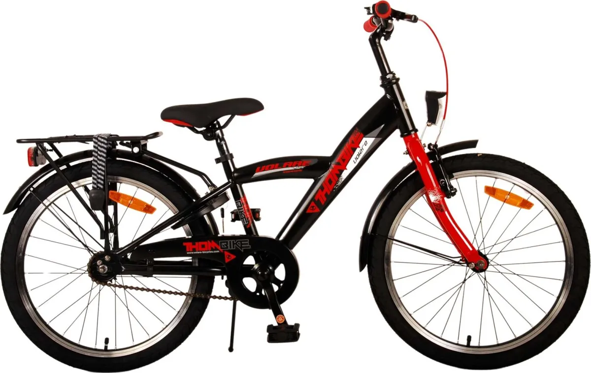 Volare - Børnecykel - 20" - Thombike - Sort Rød