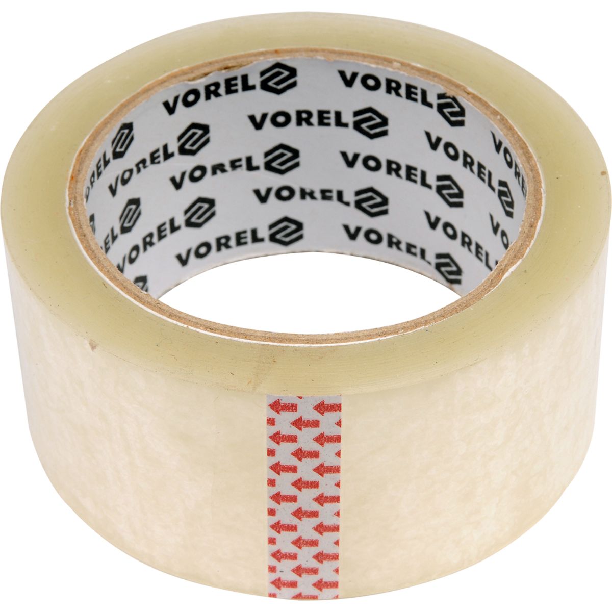 VOREL Pakketape 48mm (66meter) Gennemsigtig