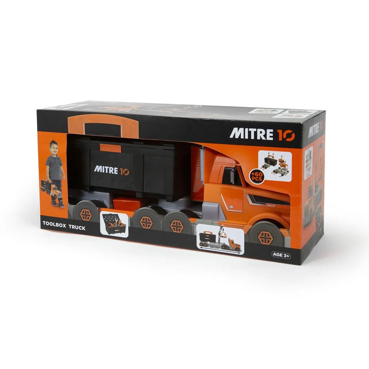 Værktøjssæt Smoby Black + Decker Bricolo Truck 2 In 1