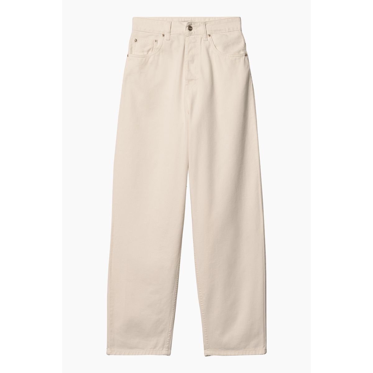 W' Derby Pant - Natural Rinsed - Carhartt WIP - Beige 24