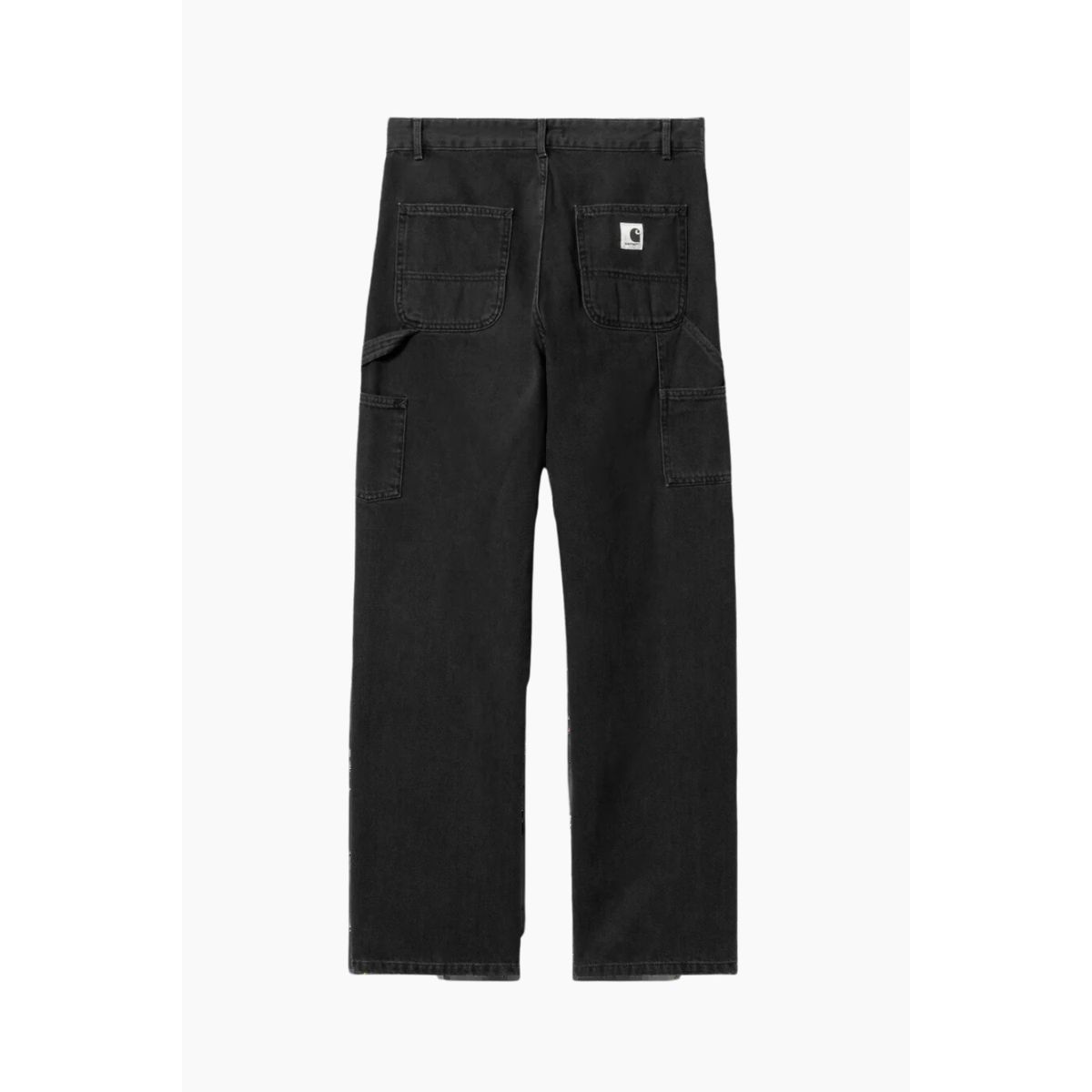 W' Pierce Pant Straight Maverick - Black Stone Washed - Carhartt WIP - Sort 24