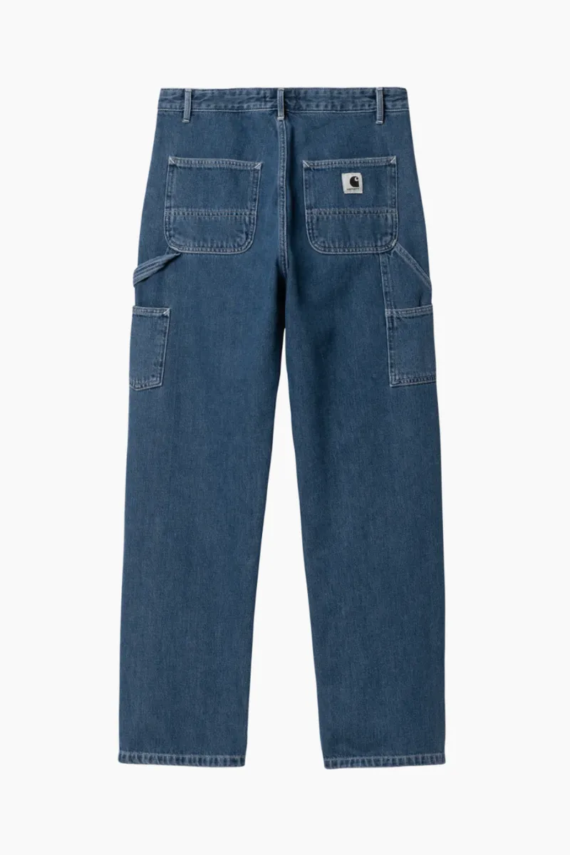 W' Pierce Pant Straight Maverick - Blue Stone Washed - Carhartt WIP - Blå 31