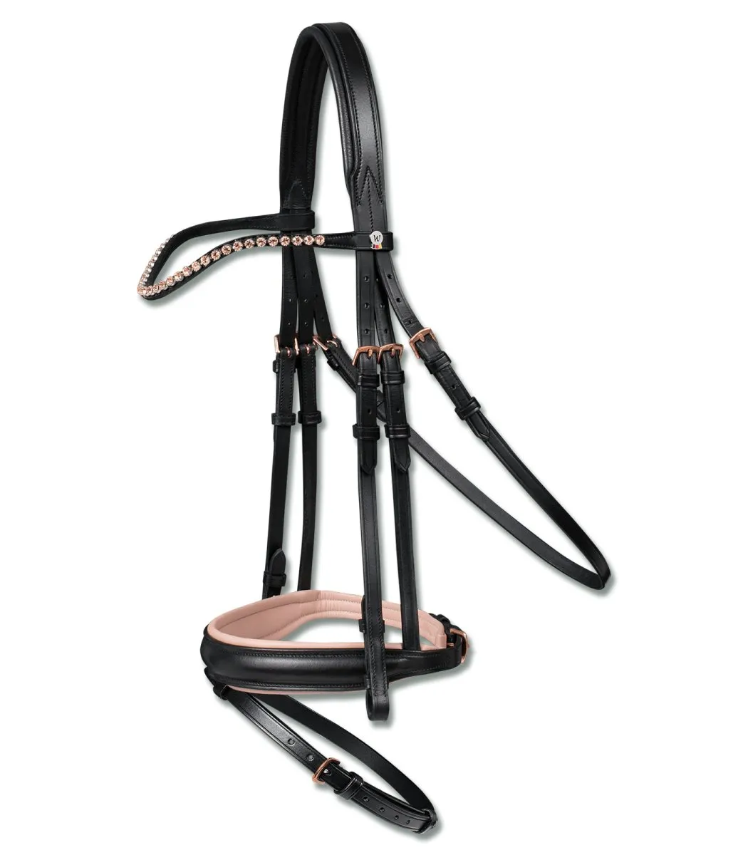 Waldhausen Bridle X-Line Rosé, comb.