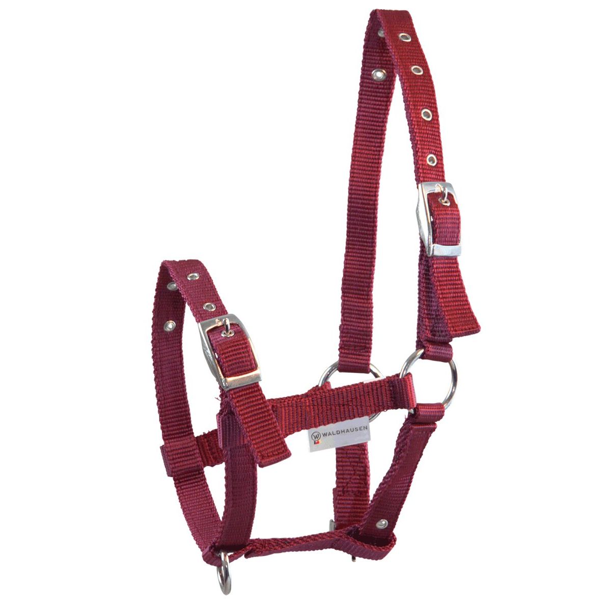 Waldhausen Foal halter Triple, bordeaux